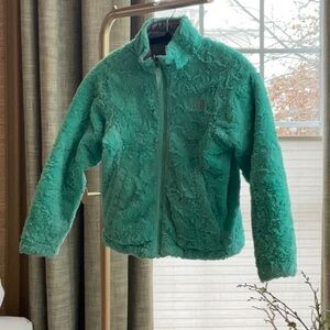 Fuzzy Green Jacket